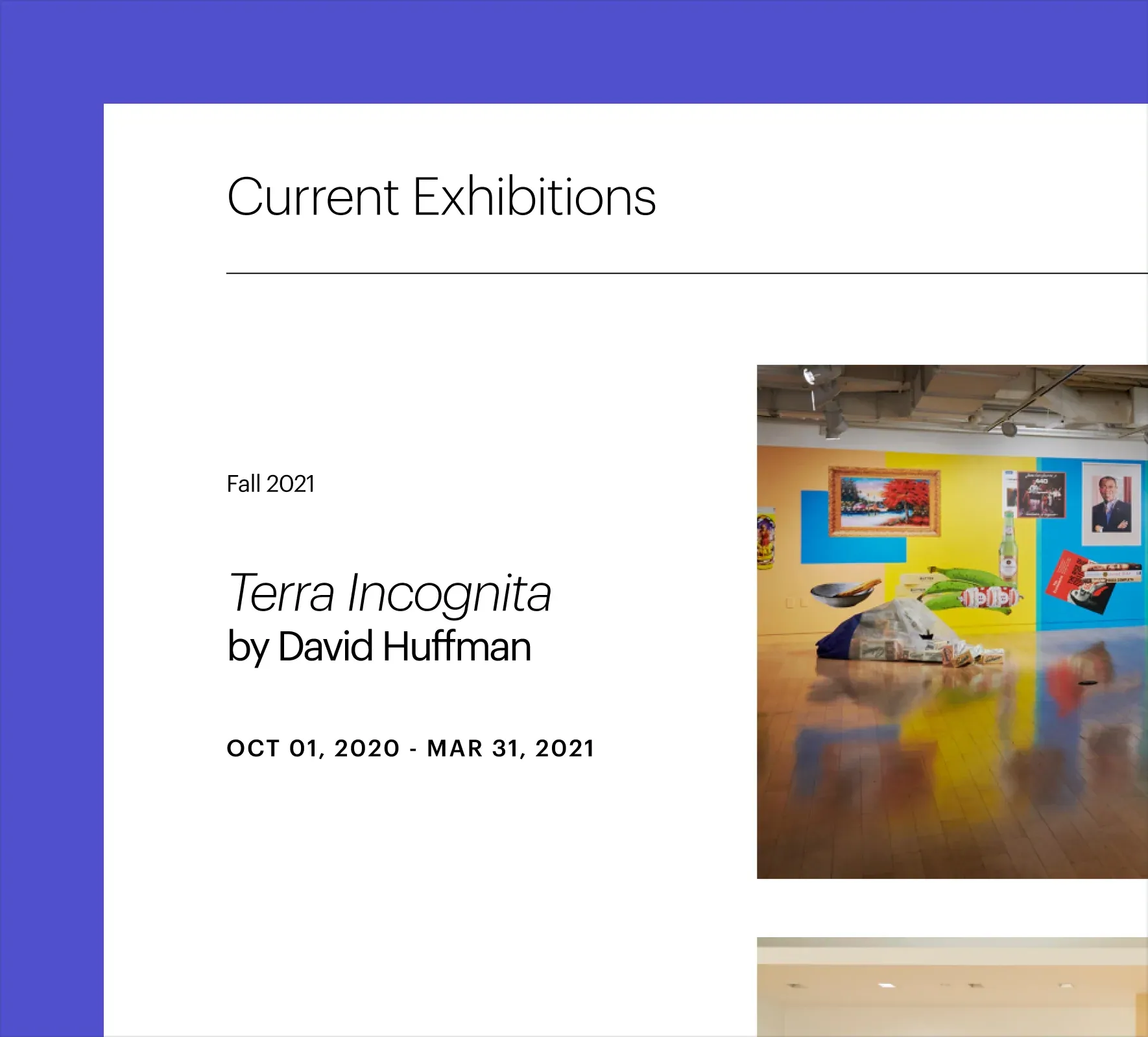 MoAD website design and development by 5Four Digital, image 8 of 12