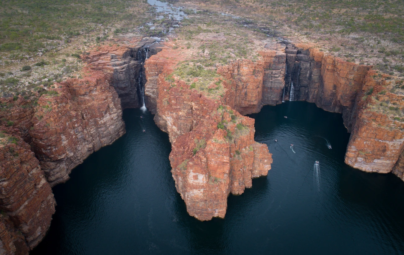 Marvel at King George Falls