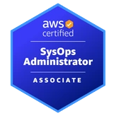 AWS Certified SysOps Administrator – Associate badge