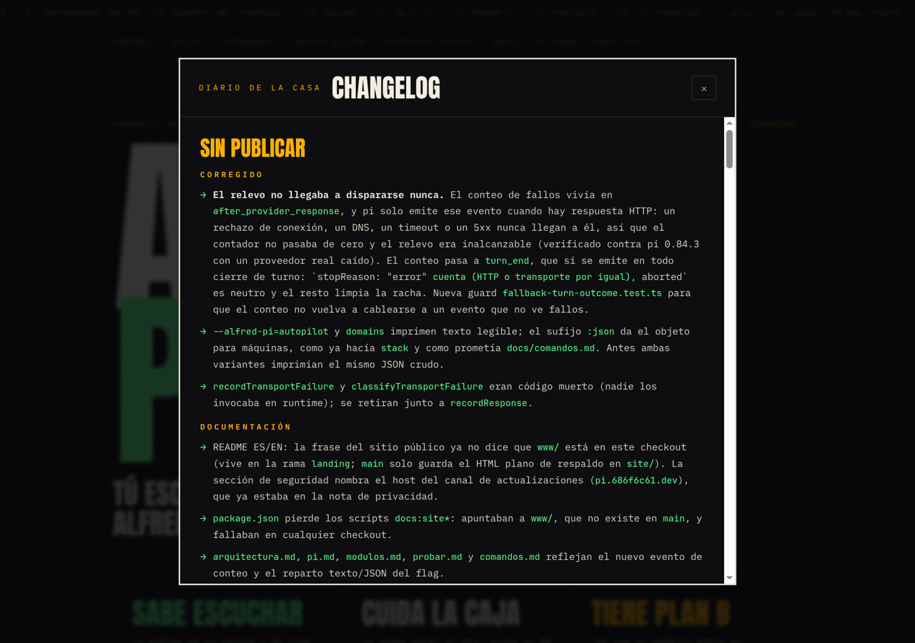 Diario de la casa