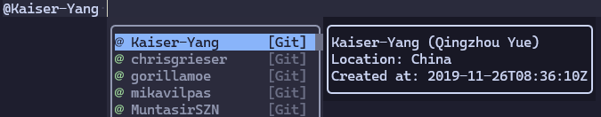blink-cmp-git pr and issues