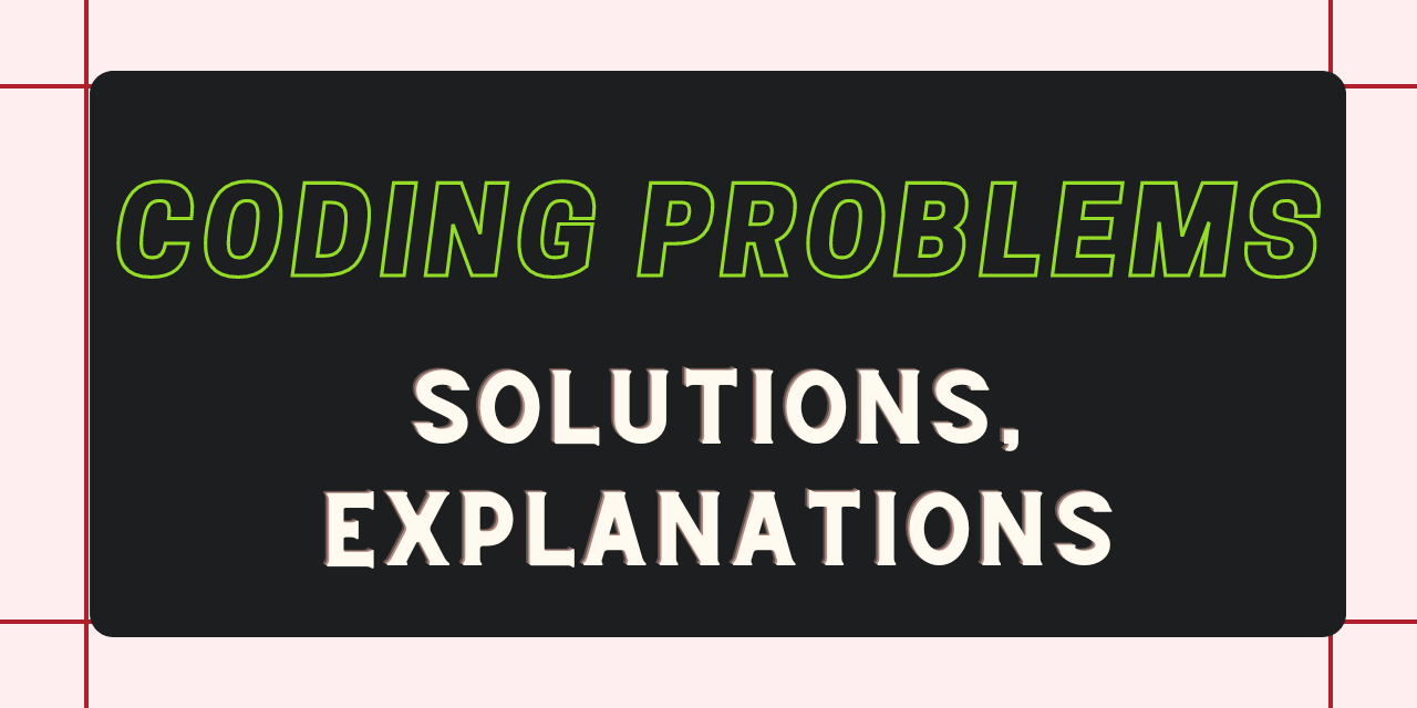 Coding-Problems