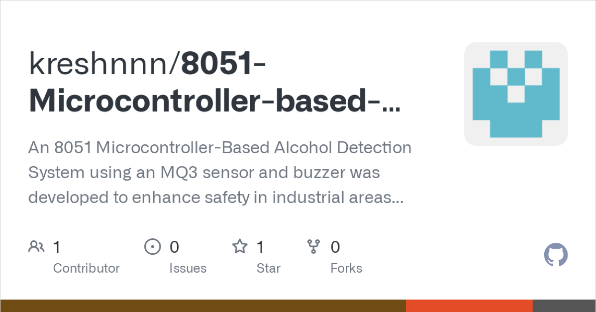 8051-Microcontroller-based-Alcohol-Detector-with-Buzzer