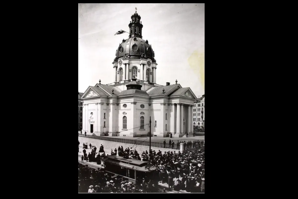 The inauguration of Gustaf Vasa Church on June 10, 1906.