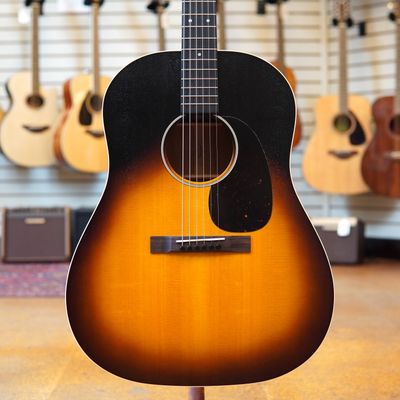 Martin DSS-17 Whiskey Sunset Slope Shoulder Dreadnought Acoustic Guitar Whiskey Sunset w/Padded Gig Bag