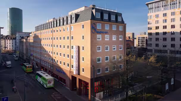 A Toyoko Inn in Frankfurt, Germany. The Japanese company plans to expand on its 17 overseas hotels. (Toyoko Inn)