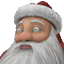 Santa Claus's journal portrait in Kingdom Hearts II.