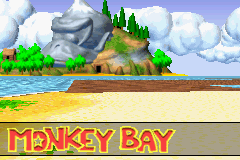 Screenshot of a track opening from Diddy Kong Pilot's 2003 build