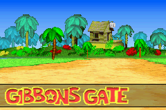 Screenshot of a track opening from Diddy Kong Pilot's 2003 build