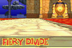 Screenshot of a track opening from Diddy Kong Pilot's 2003 build