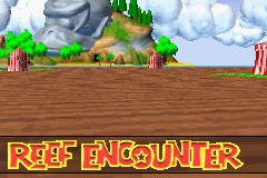 Screenshot of a track opening from Diddy Kong Pilot's 2003 build