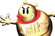 Background graphic of the Spirit of Money on a mission briefing in Yoshi Topsy-Turvy