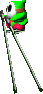 Shy Guy On Stilts (green, medium)