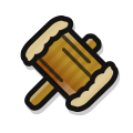 A hammer