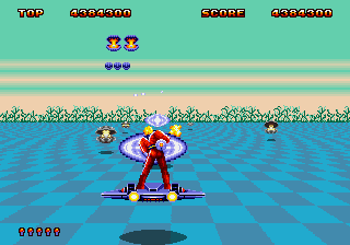 Space Harrier II, Bonus Stage 1.png