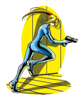 Brawl Sticker Running Zero Suit Samus (Metroid ZM).png